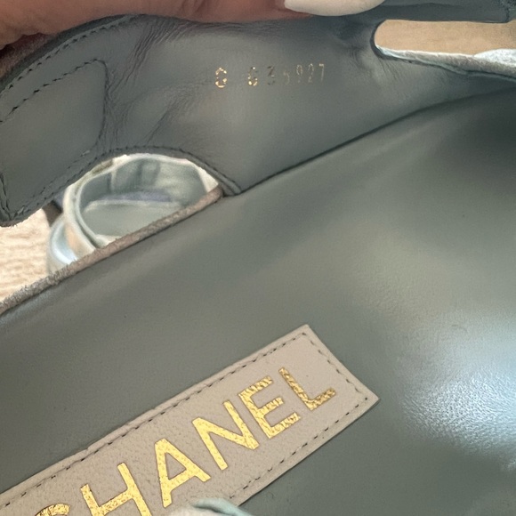 Chanel Ve Velour Dad Sandal size 39 - Picture 5 of 9